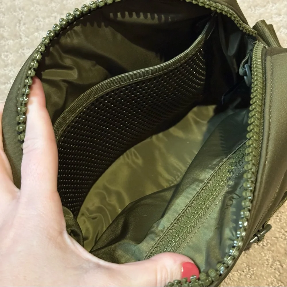 Dagne Dover Olive Green Micah Crossbody Purse Bag - Picture 6 of 8